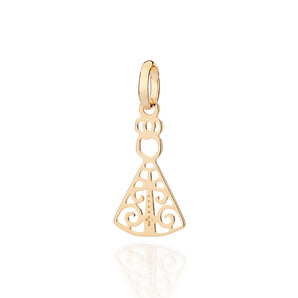 GOLD OUR LADY REVEALED DAINTY PENDANT
