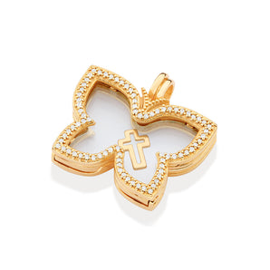 GOLD CROSS PENDANT