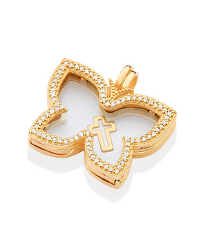 GOLD CROSS PENDANT