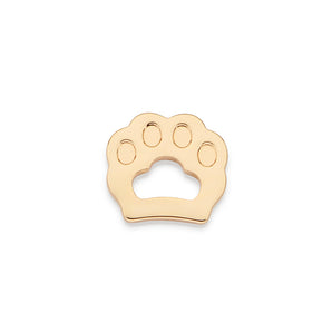 GOLD PET PAW PENDANT