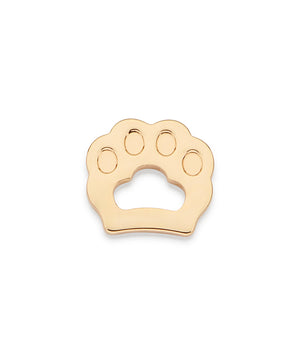 GOLD PET PAW PENDANT