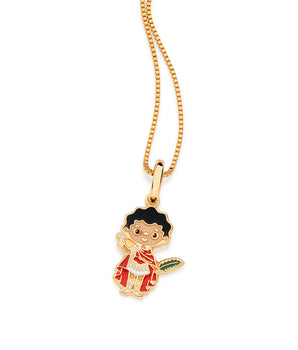 GOLD SAINT EXPEDITE PENDANT