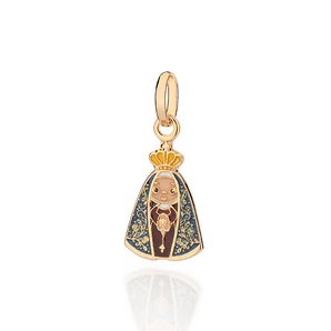 GOLD OUR LADY APARECIDA PENDANT