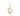 GOLD HOURGLASS PENDANT