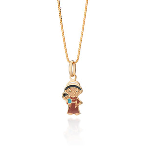 GOLD SAINT ANTHONY PENDANT