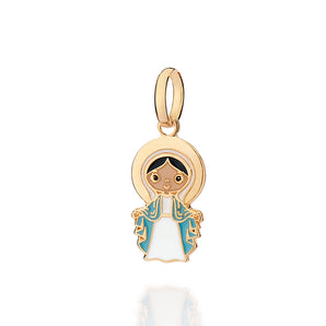 GOLD OUR LADY OF GRACE PENDANT