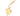 GOLD CURVED LEAF PENDANT