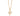 GOLD CACTUS BLOSSOM PENDANT