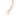 GOLD THE K HEART PENDANT