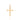 MEN’S GOLD HOLLOW CROSS PENDANT