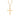 MEN’S GOLD HOLLOW CROSS PENDANT