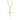 MEN’S GOLD HOLLOW CROSS PENDANT