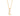 GOLD WESTERN TRAIL PENDANT