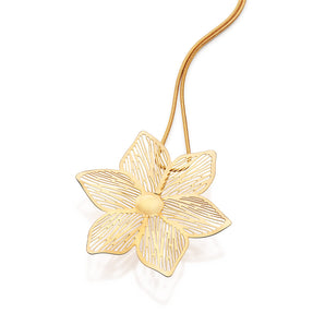GOLD GARDEN OUTLINE MAXI PENDANT