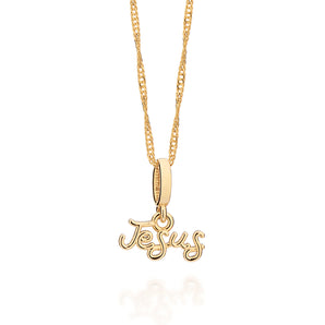 GOLD NAME ABOVE ALL PENDANT