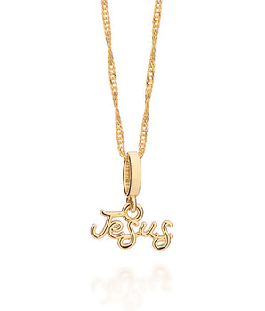 GOLD NAME ABOVE ALL PENDANT