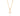 GOLD SACRED HEART CROSS PENDANT