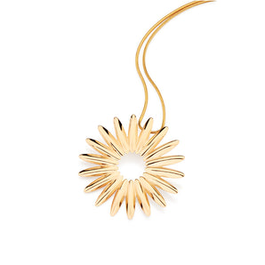 GOLD IMPERIAL SUN MAXI PENDANT