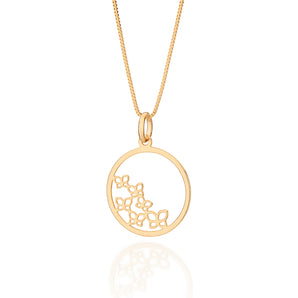 GOLD METAMORPHOSIS PENDANT
