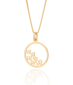 GOLD METAMORPHOSIS PENDANT