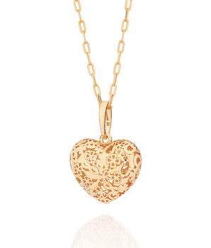 GOLD ORIGINAL DELICATE HEART PENDANT