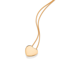 TIMELESS CHARM HEART PENDANT IN 18K GOLD PLATING