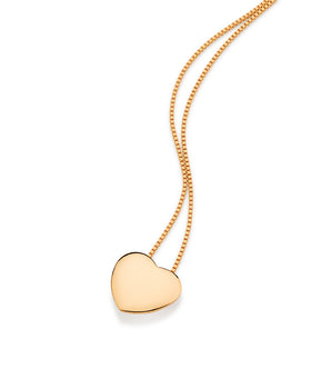 TIMELESS CHARM HEART PENDANT IN 18K GOLD PLATING