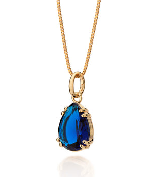 GOLD AZURE THRONE PENDANT