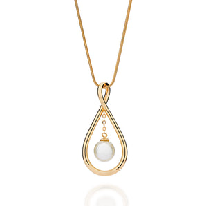 GOLD NURTURING LOVE MAXI PENDANT