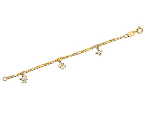 GOLD PLATED KID'S BRACELET