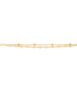 GOLD KID'S BRACELET WITH PEARL
