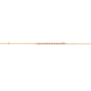 GOLD BRACELET WITH CRYSTAL