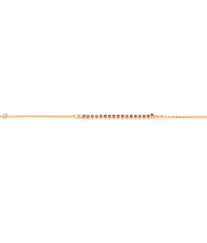 GOLD BRACELET WITH CRYSTAL