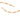 GOLD BRACELET WITH CRYSTAL