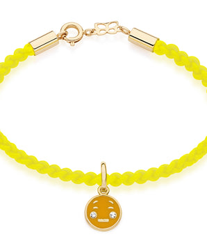 GOLD BRACELET WITH CRYSTAL
