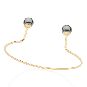 GOLD BRACELET WITH PEARL