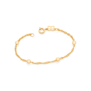 GOLD PLATED KID'S BRACELET