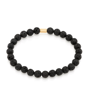 GOLD BRACELET WITH STONE