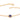 GOLD BRACELET WITH ZIRCONIA