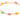 GOLD PLATED KID'S BRACELET WITH CRYSTAL