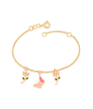 GOLD PLATED KID'S BRACELET