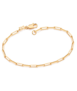 MEN'S GOLD LINK BRACELET - 20CM