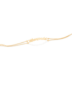 GOLD ABENÇOADA (BLESSED) BRACELET