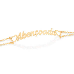 GOLD ABENÇOADA (BLESSED) BRACELET