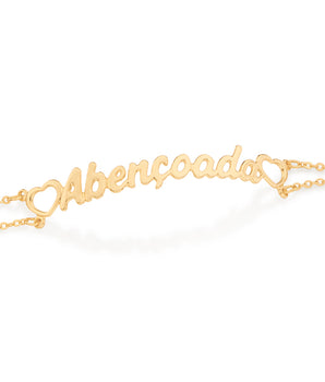 GOLD ABENÇOADA (BLESSED) BRACELET