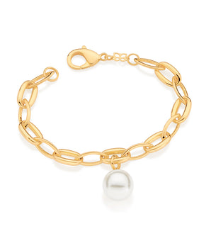 GOLD GLEAMING SPHERE BRACELET
