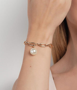 GOLD GLEAMING SPHERE BRACELET