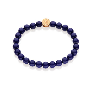 GOLD PLATED BRACELET WITH CRYSTAL