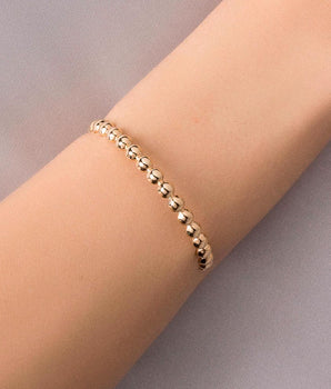 GOLD SPHERES BRACELET