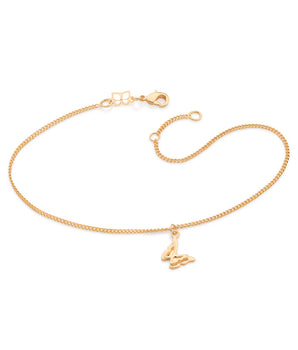 GOLD BUTTERFLY ANKLET